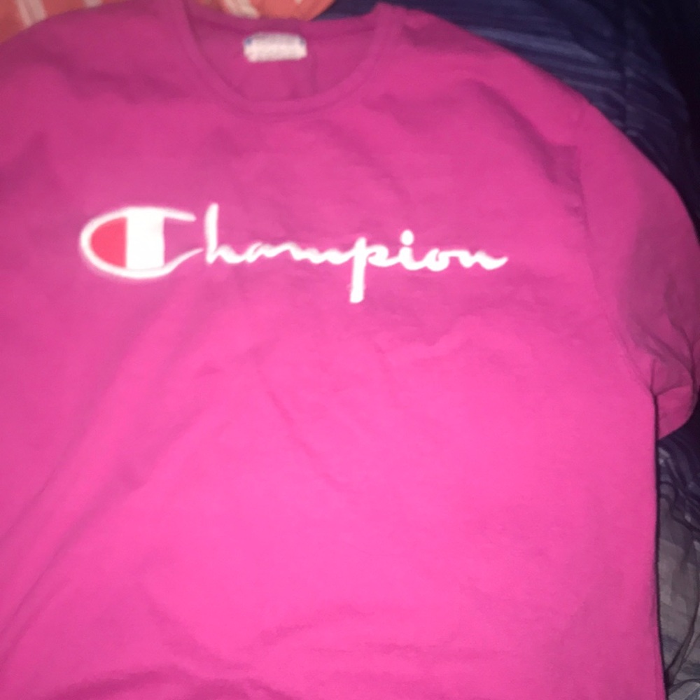 Pink champion T-shirt